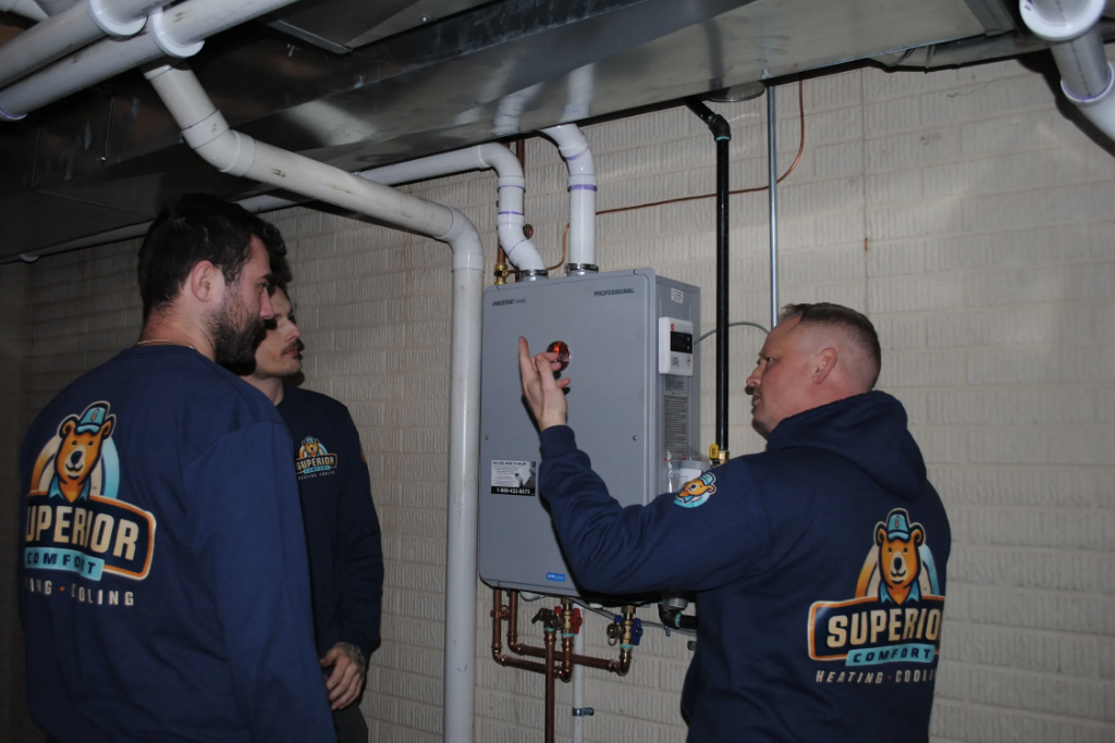 tankless gas water heater installation flat rock mi