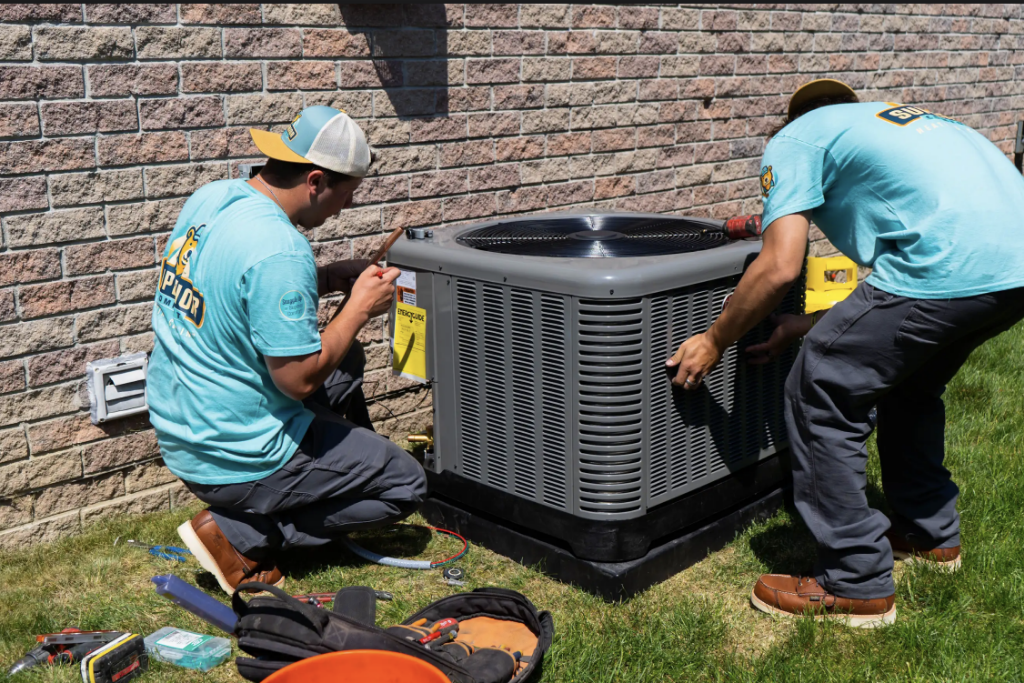 AC installation in Northville Township MI